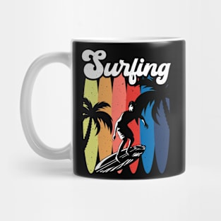 Surfing  T Shirt For Women Mug